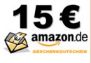 Gewinne einen 15 €-Einkaufsgutschein von Amazon